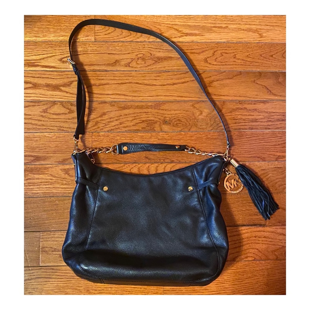 Michael Kors leather hobo bag